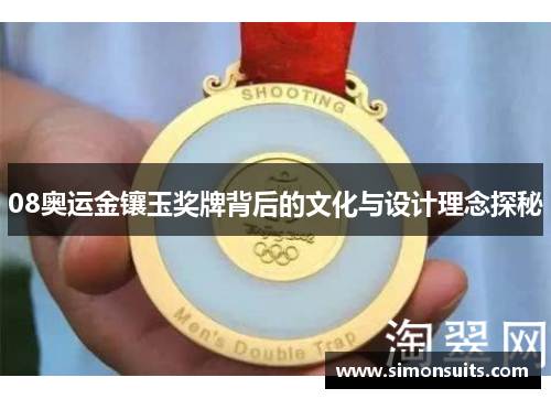 08奥运金镶玉奖牌背后的文化与设计理念探秘